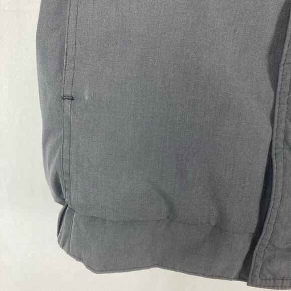 VTG Powderhorn Goose Down Jacket Mens M Blue Gray Colorblock Mountains Snow USA - Picture 14 of 16